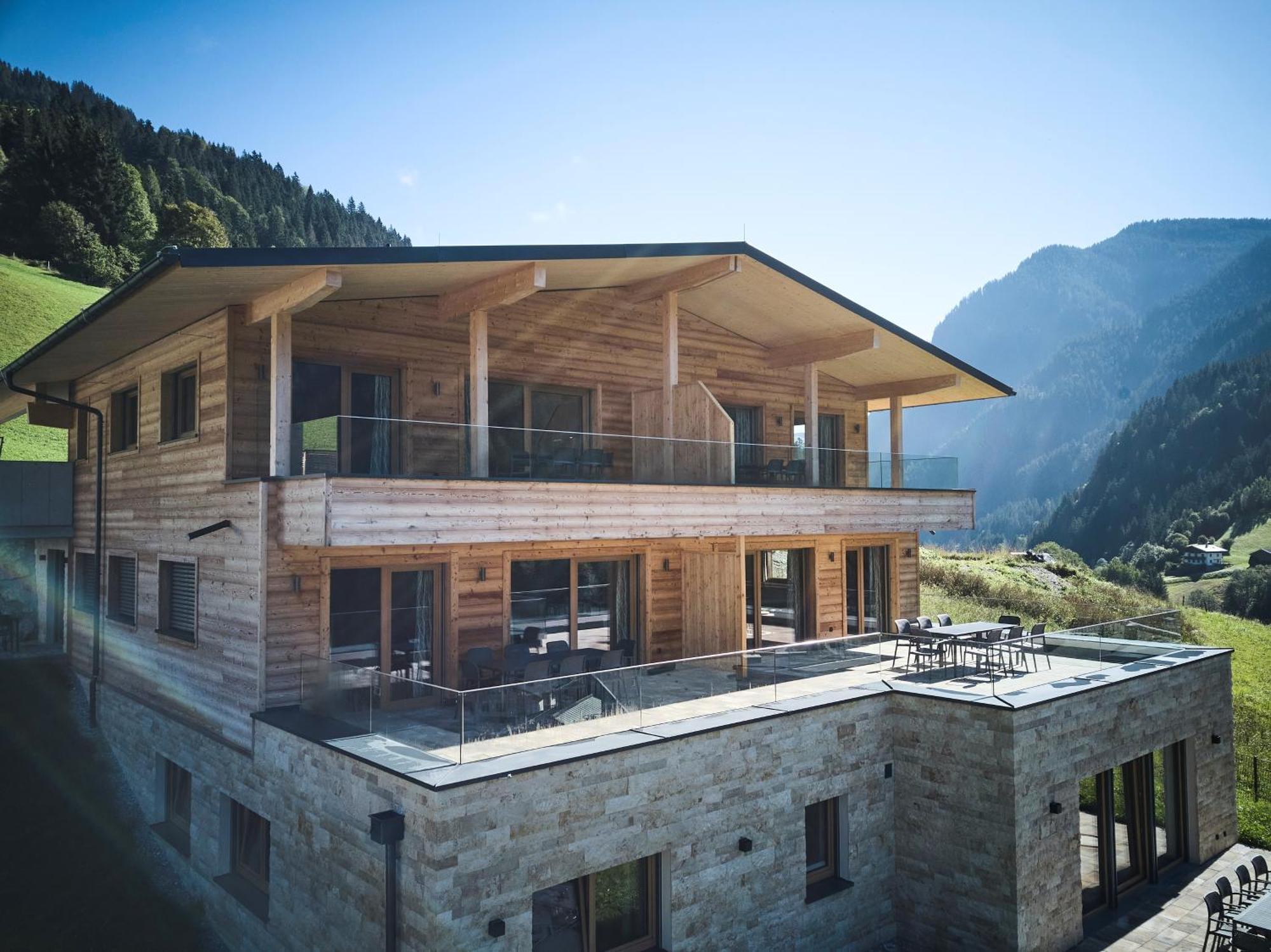 Alpenparks Chalet & Apartment Steve Lodge Viehhofen Exterior foto