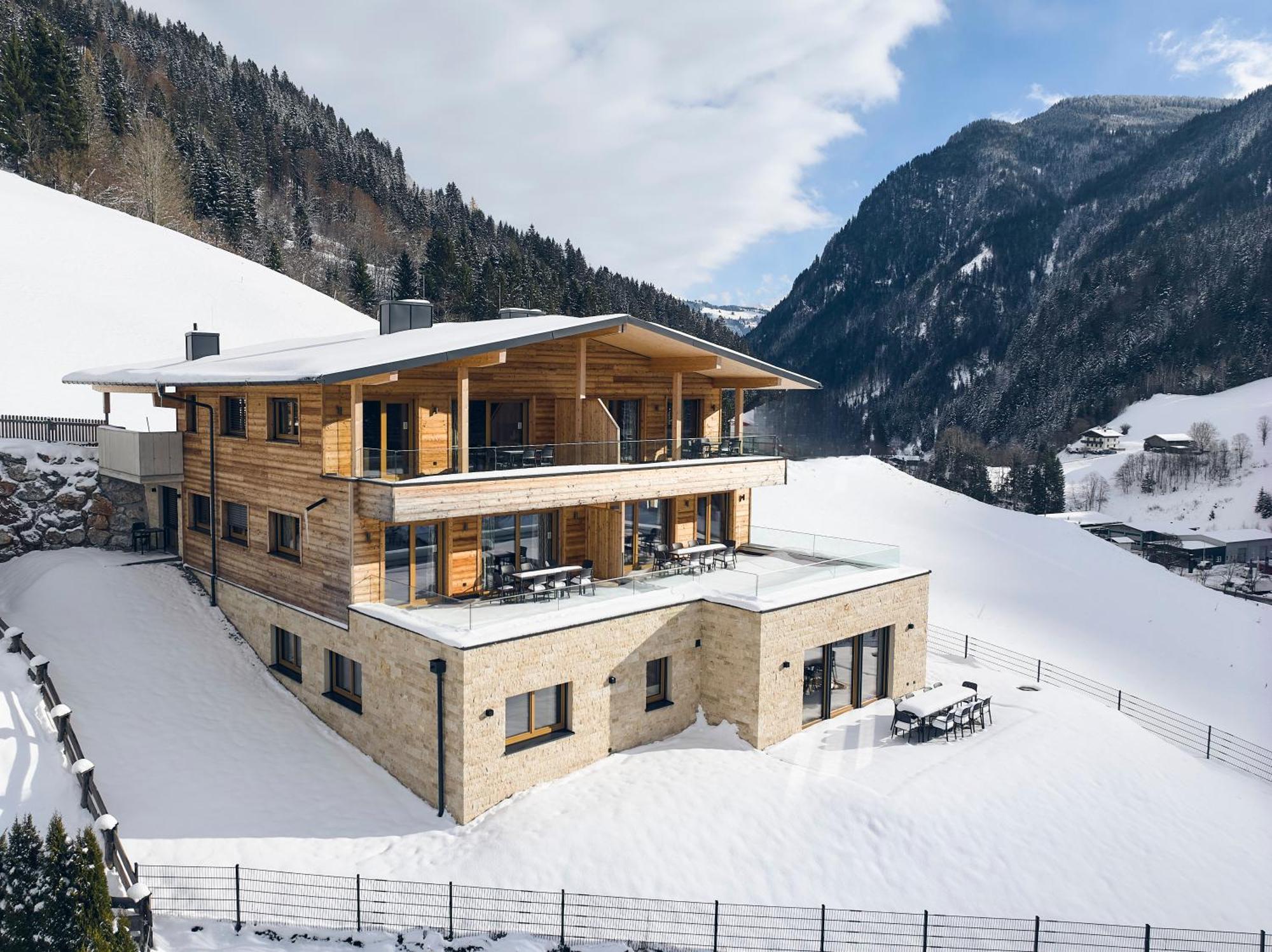 Alpenparks Chalet & Apartment Steve Lodge Viehhofen Exterior foto